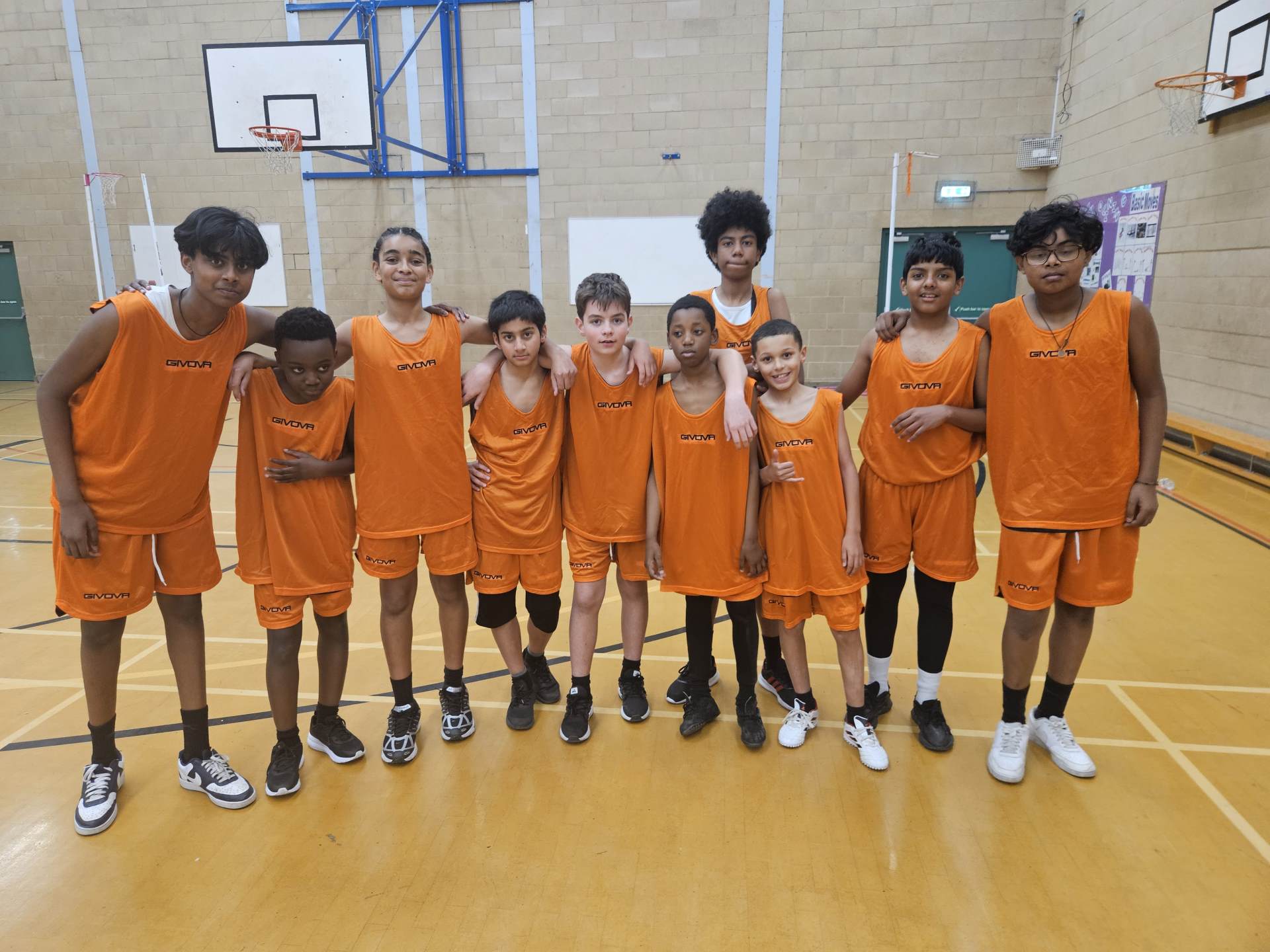 Year 7 Basketball Team v South Chingford 